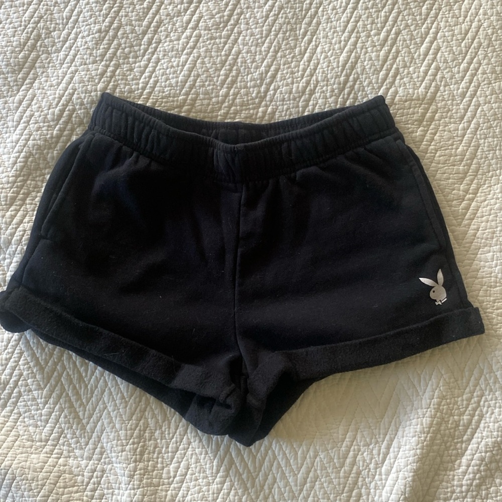 Pacsun playboy sweat shorts